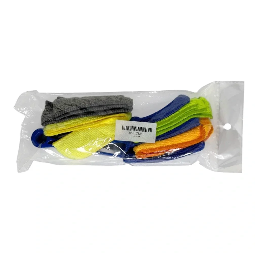 NEW Mini Blind Duster Cleaner Wand Three 3 Prong + Microfiber Sleeve Cleaning